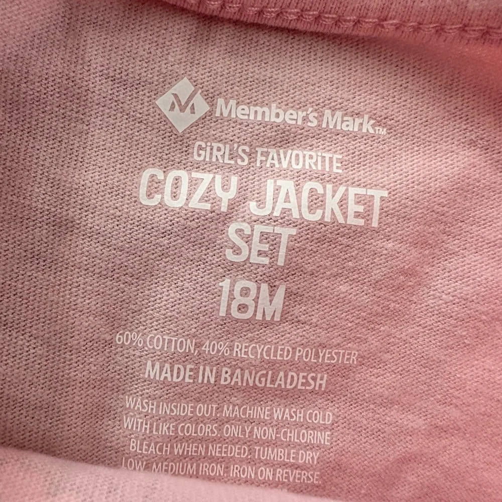Carter’s  romper tutu shirt & members mark shirt girls size 18 months Euc